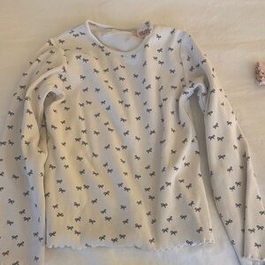 Ribbed cotton Zara top